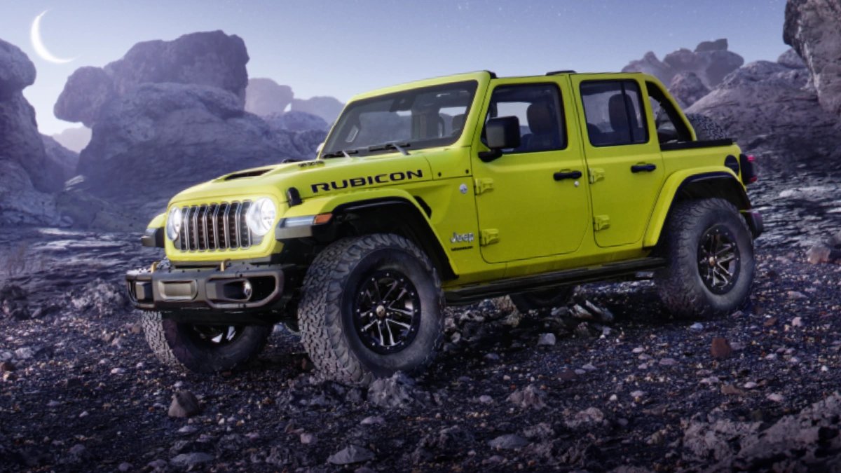 Jeep Wrangler Yellow